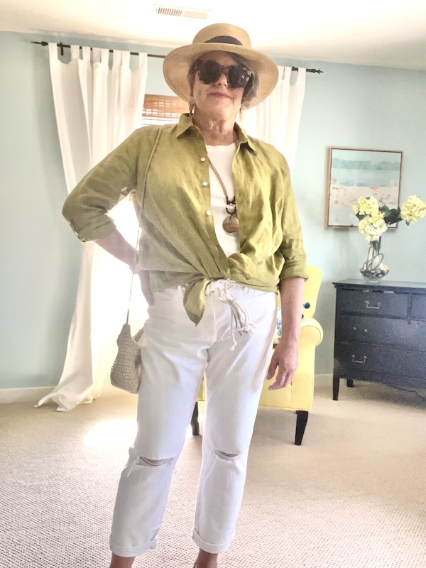 Styling an Easy Summer Outfit 4 ways - Karins Kottage