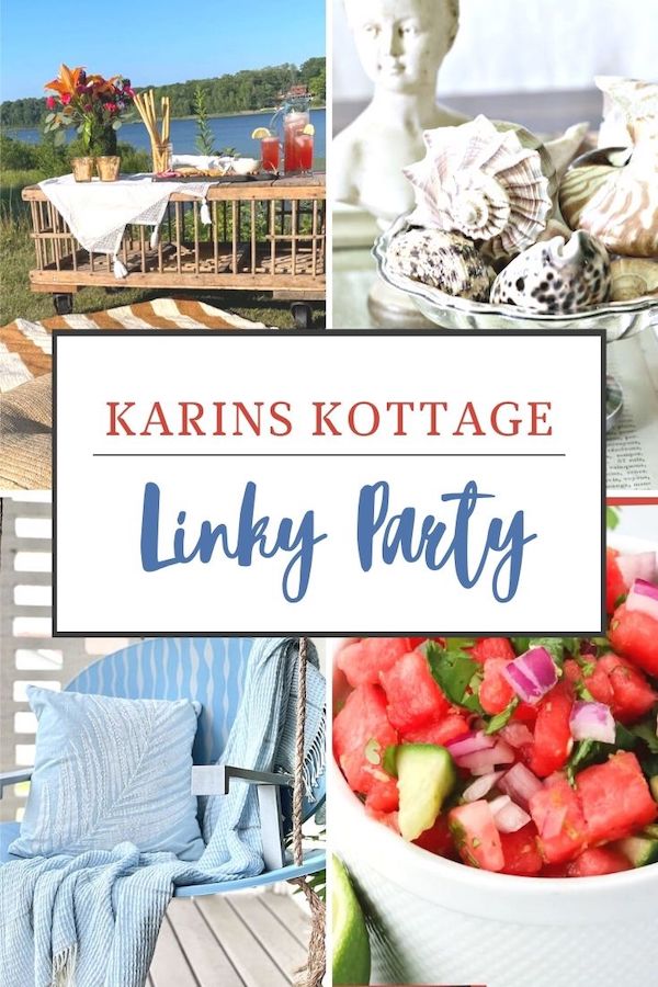 Karins kottage inky party- Cool summer ideas