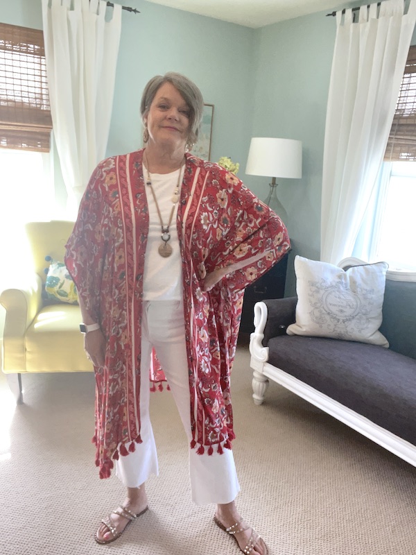 Hit or Miss?  Would you wear a duster cardigan wrap? Kimono- Karins Kottage