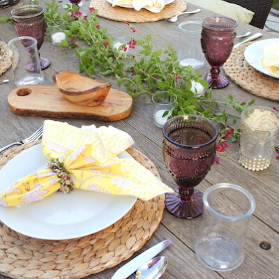 A Summer Tablescape to Inspire You