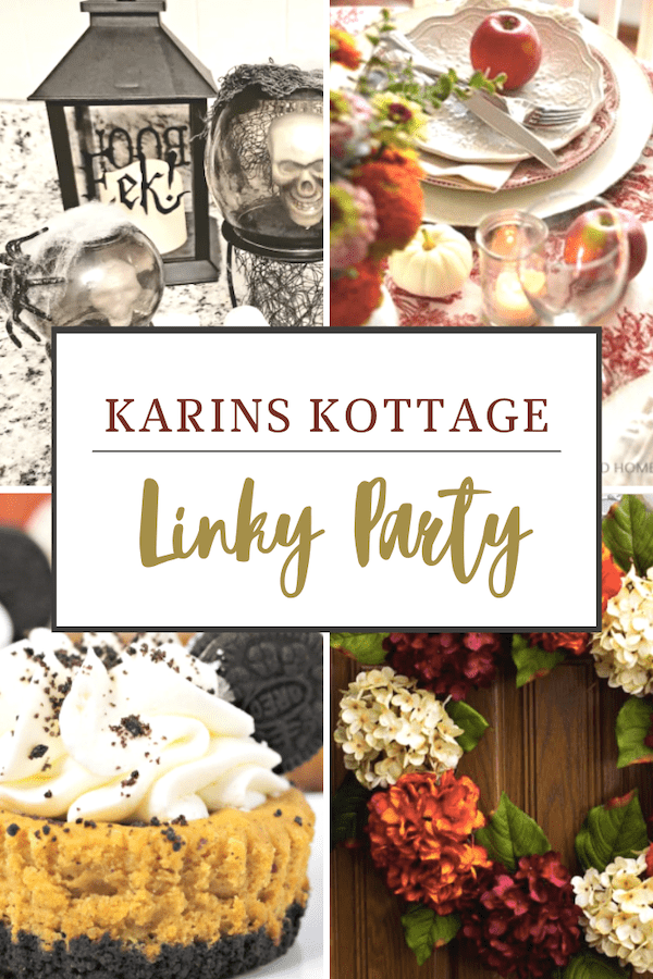 Karins Kottage Linky Party- last of September