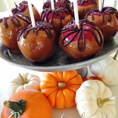 Caramel Apples Drizzled With Chocolate Tutorial
