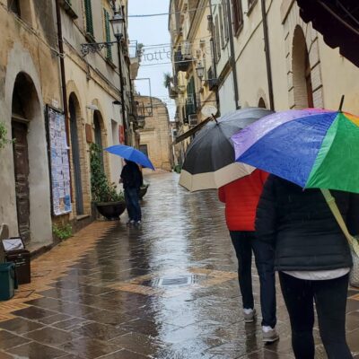 Vasto Italy Pretty In The Rain