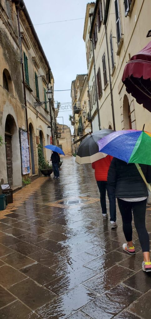 Vasto Italy  pretty even in the rain