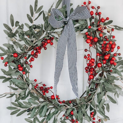 4 Creative ways to use Christmas wreath