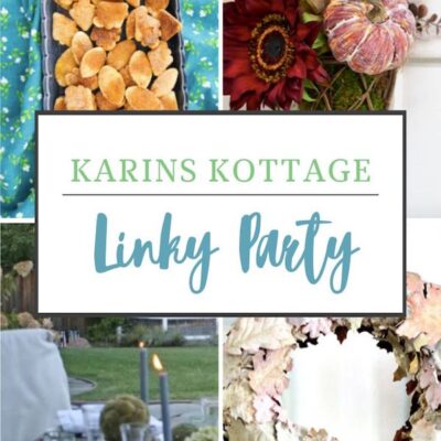 Karins Kottage Linky Party Highlights