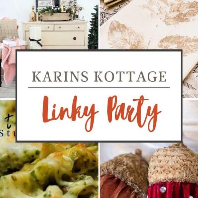 Karins Kottage Linky Party- November