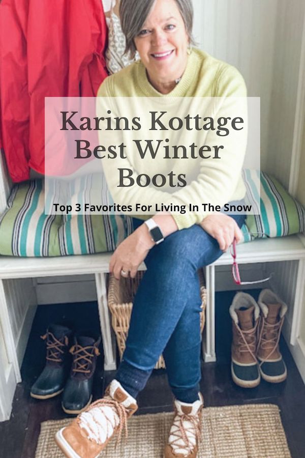 Best winter boots- Karins Kottage