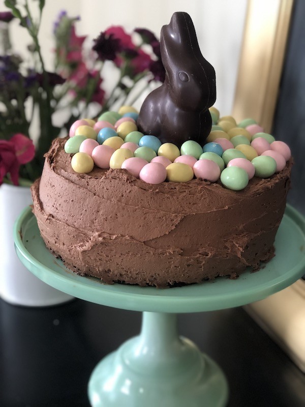 Easter Chocolate cake- Karins Kottage