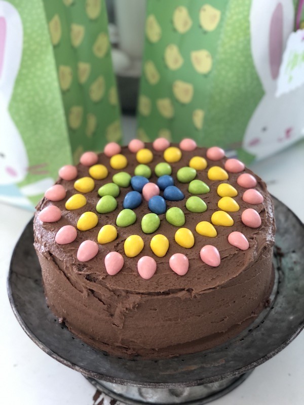 Easter Chocolate cake- Karins Kottage