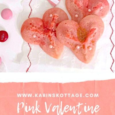 Pink valentine spritz cookie recipe