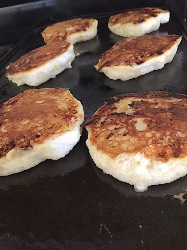 Cottage cheese light and fluffy pancakes