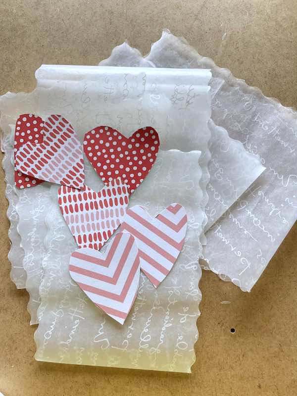 Easy DIY Valentine Treat bag - Karins Kottage