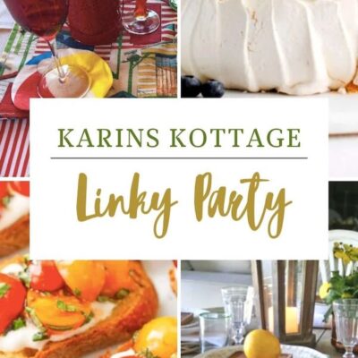 Join the fun at karins kottage linky party #317