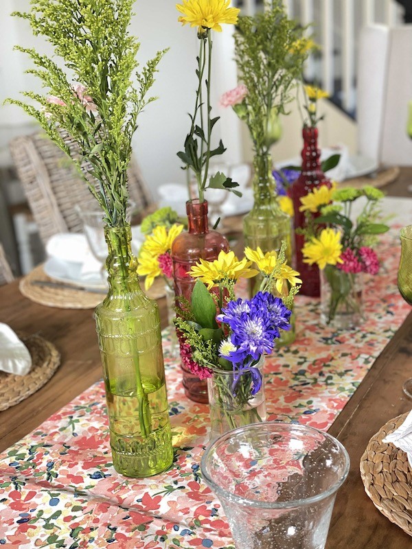 Spring centerpiece karins kottage
