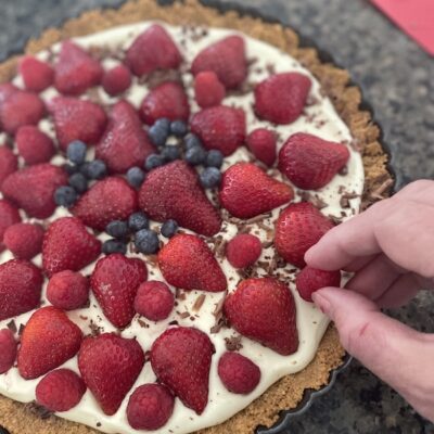 Easy strawberry tart