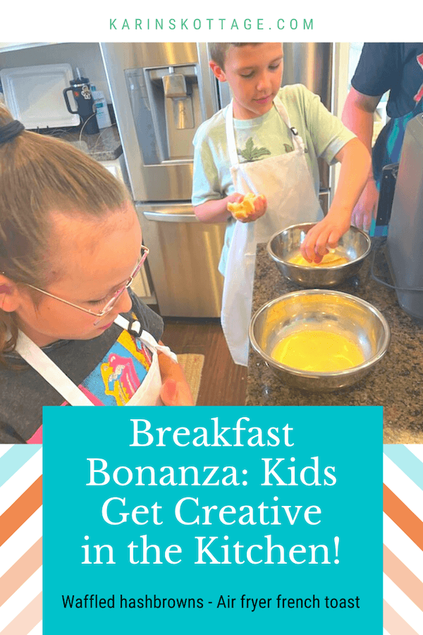 Breakfast bonanza kids get creative in the kitchen