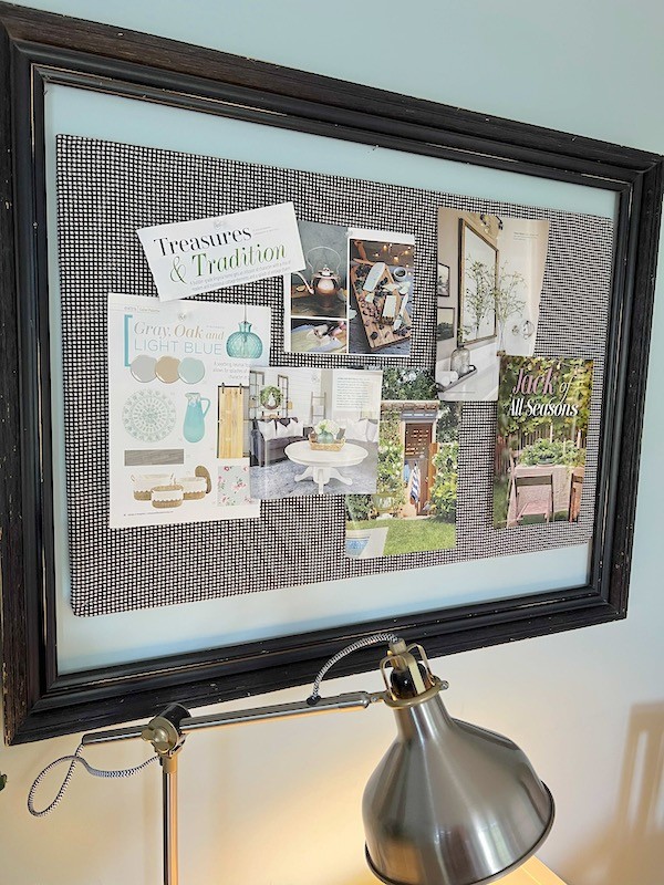 How to Make Your Own Framed Cork Board