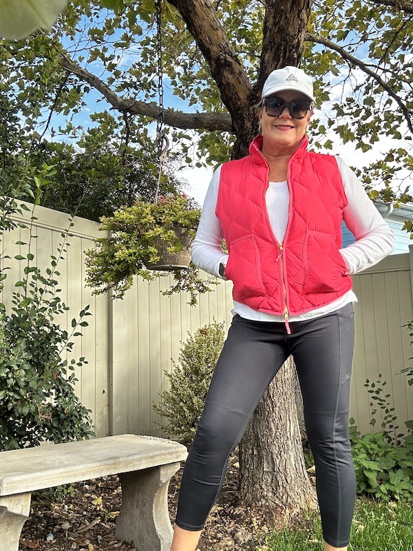 Chic and Cozy: Puffer Vests and Leggings – Fall Fashion for 50+ 