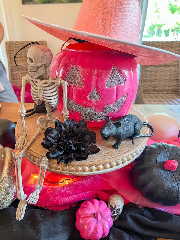 Spooky Western Barbieland Halloween Tablescape!