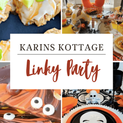 Karins Kottage Linky Party- Halloween Ideas