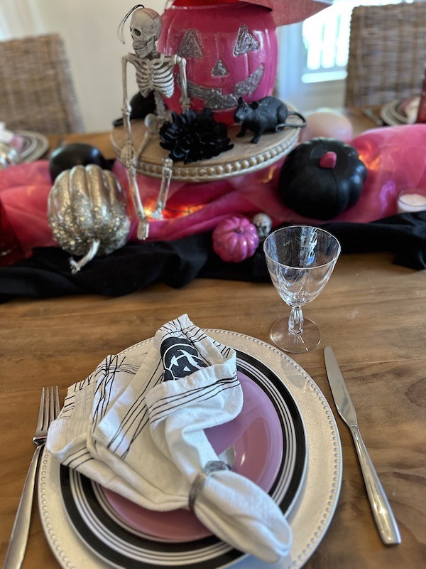 Spooky Western Barbieland Halloween Tablescape!