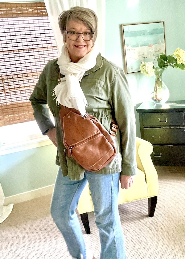 Nailing the Green Utility Jacket Look for Women Over 50 - Karins Kottage