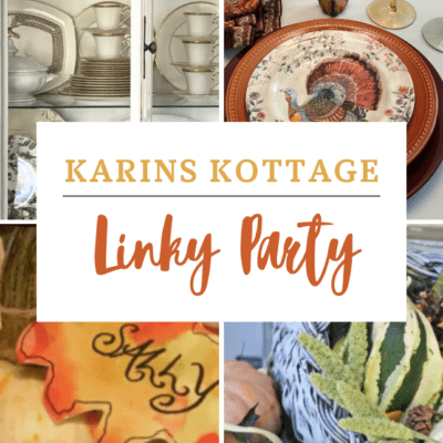Karins Kottage Linky Party- Thanksgiving Ideas