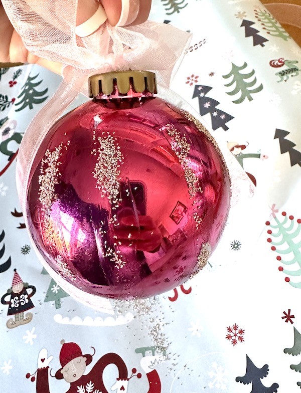 Transforming Old Christmas Ornaments into Antique Treasures