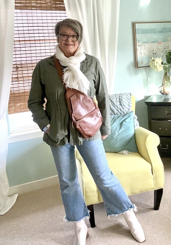 Nailing the Green Utility Jacket Look for Women Over 50 - Karins