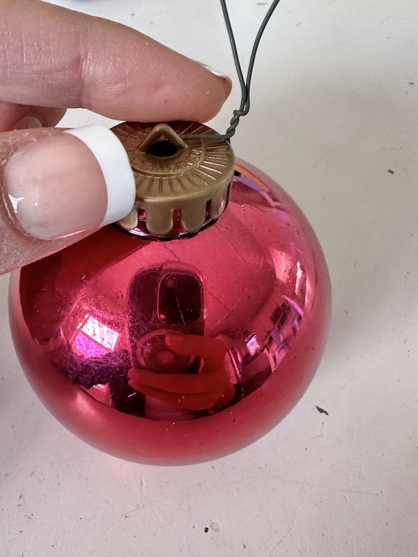 Transforming Old Christmas Ornaments into Antique Treasures