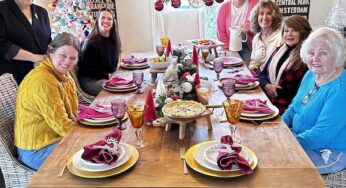 How to set a Buffalo Plaid Christmas Table - Karins Kottage