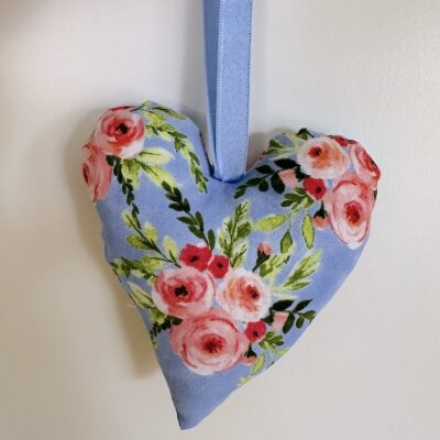 DIY stuffed Valentine heart