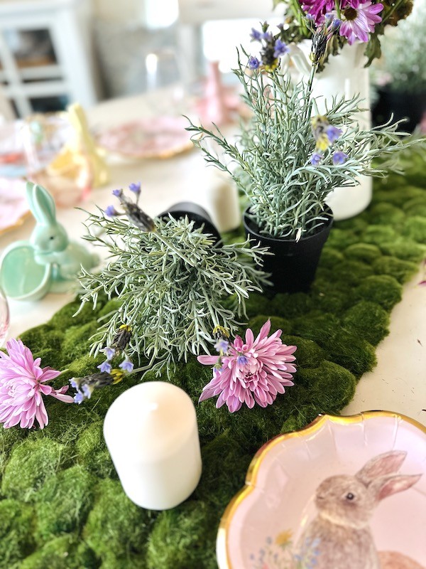 Charming Easter Bunny Table Setting
