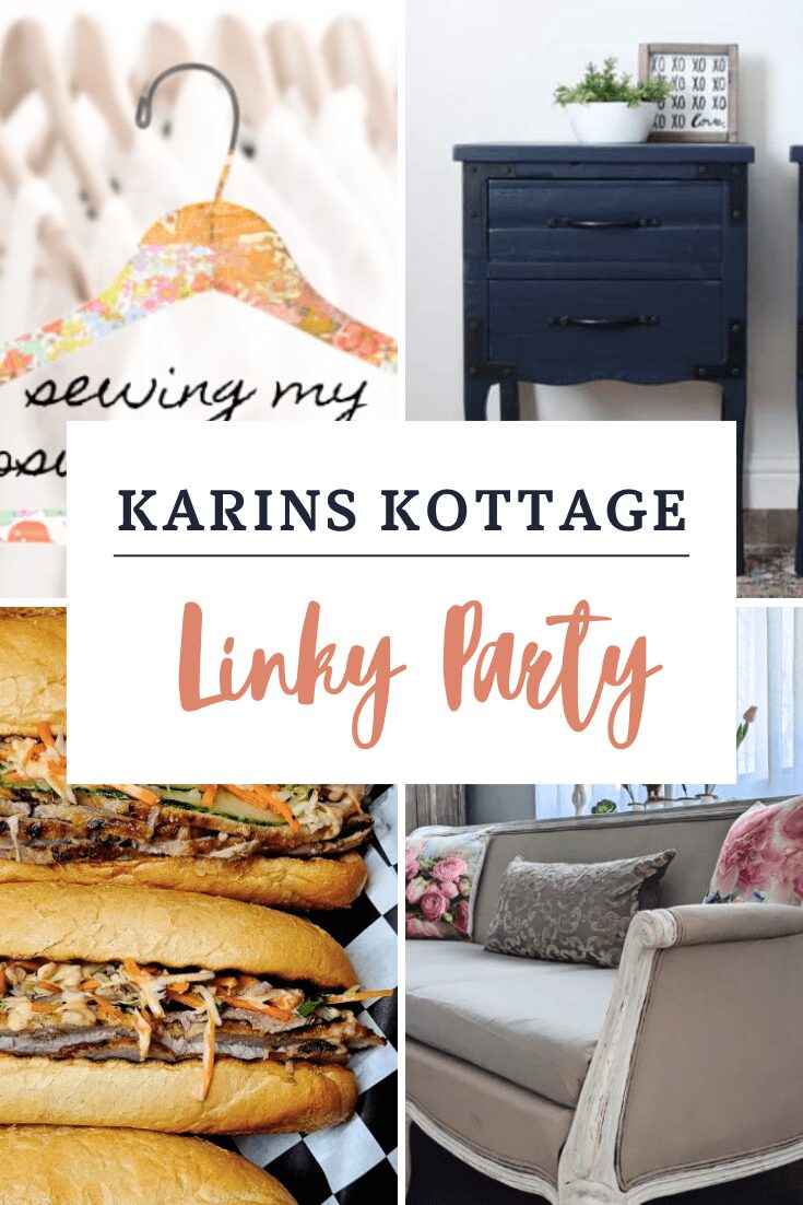 This Week's Linky Party: Sewing, Interiors, Painting, & Bahn Mi Joy!
