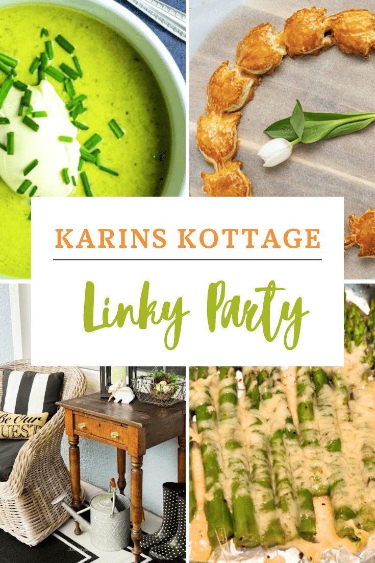 Karins Kottage Linky Party- Recipes and a spring refresh