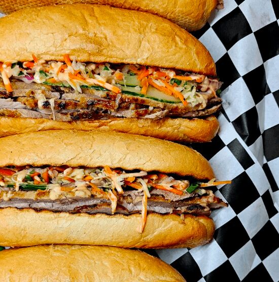 This Week's Linky Party: Sewing, Interiors, Painting, & Bahn Mi Joy!