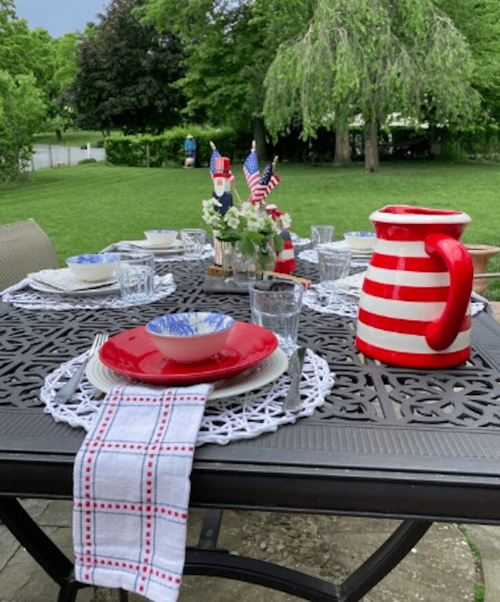 Red, White, and Blue Delights: Patriotic Tablescapes and Desserts