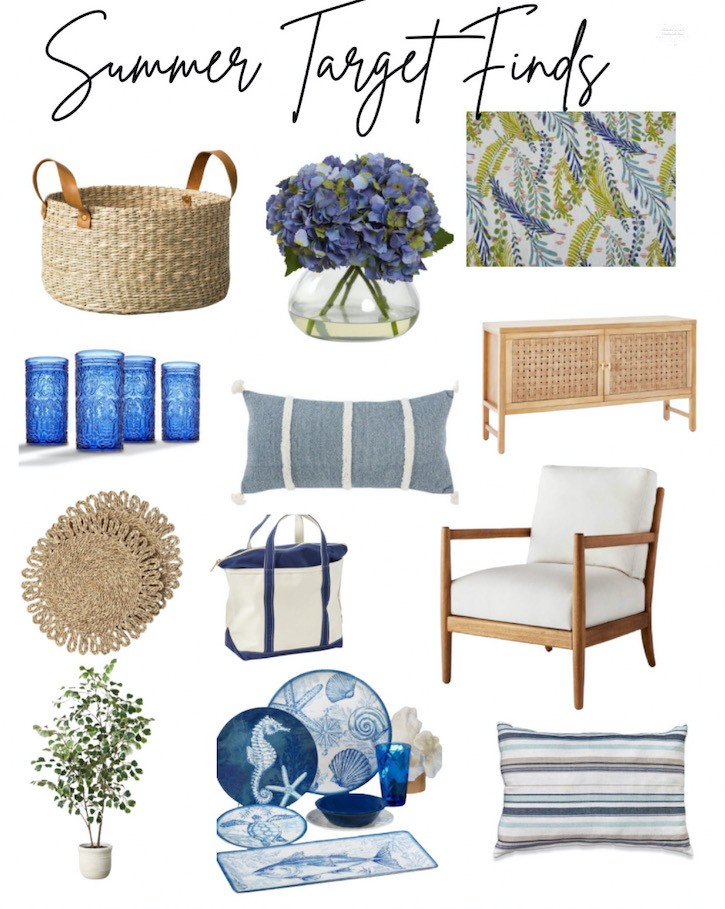 blue and White beachy look for your home