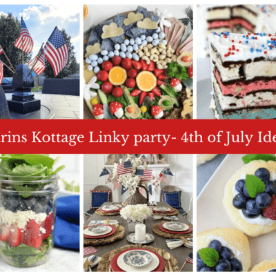 Spectacular 4th of July Ideas: Karin's Kottage Linky Party