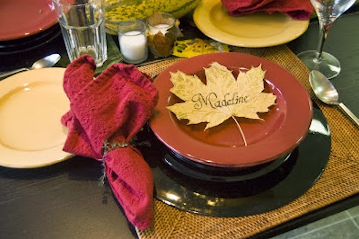 Natural Fall Tablescape Ideas