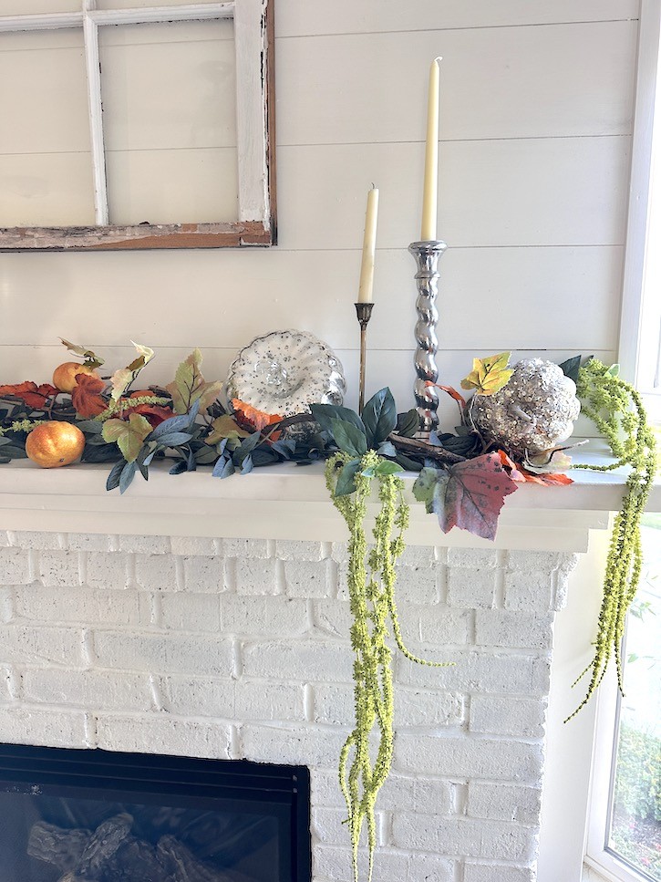 Simple & Stylish Fall Mantel Decor in Easy Steps