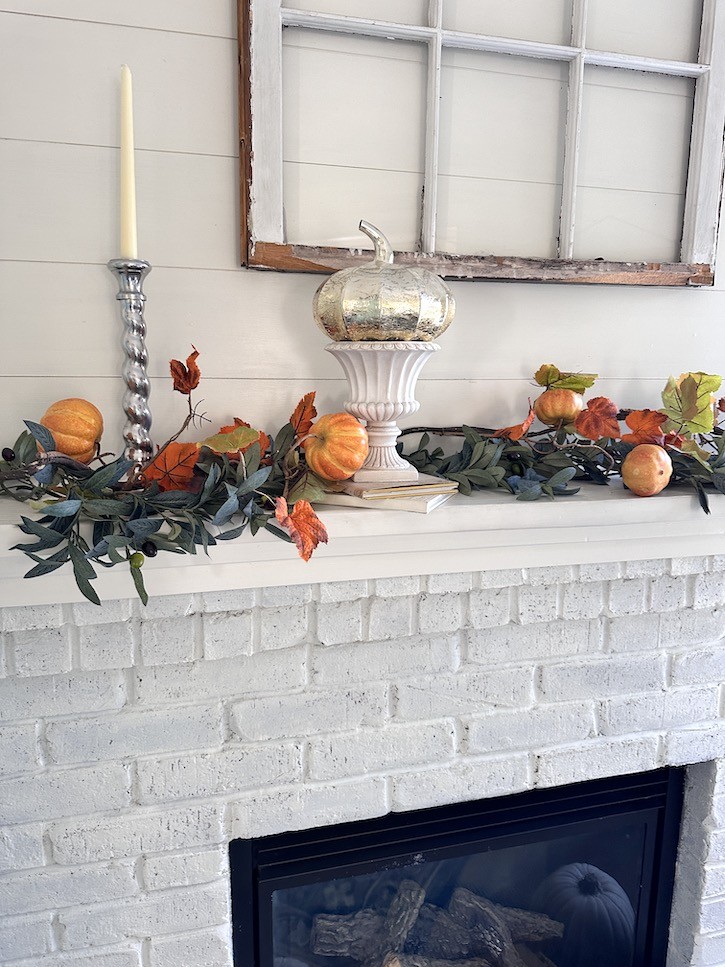 Simple & Stylish Fall Mantel Decor in Easy Steps