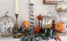 Simple & Stylish Fall Mantel Decor in Easy Steps