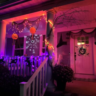 Halloween Porch Ideas: How to Create a Spooky Spider- Porch