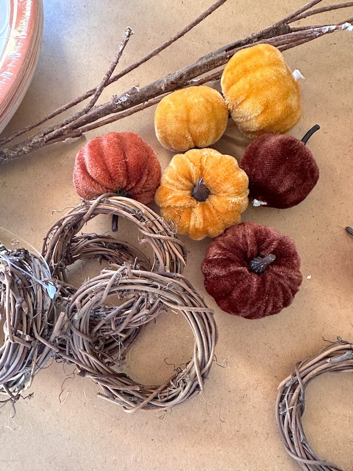 Easy Pumpkin Napkin Rings