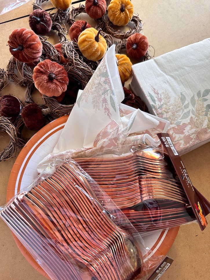 Easy Pumpkin Napkin Rings