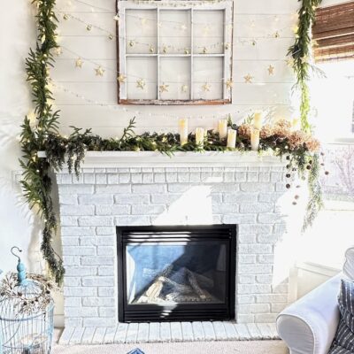 Create Stunning Anthro-Inspired Fireplace Mantle Decor