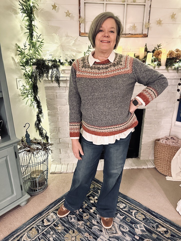 Cozy Winter Outfit: Styling a Fair Isle Sweater