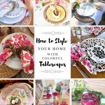 How to Style Your Home with Colorful Spring Tablescape Ideas